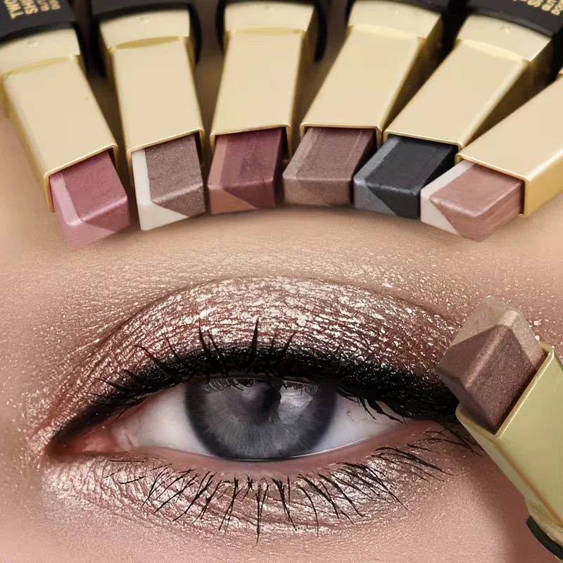 Dual-Color Eyeshadow Stick - W - огляд і ціна Gold 6138