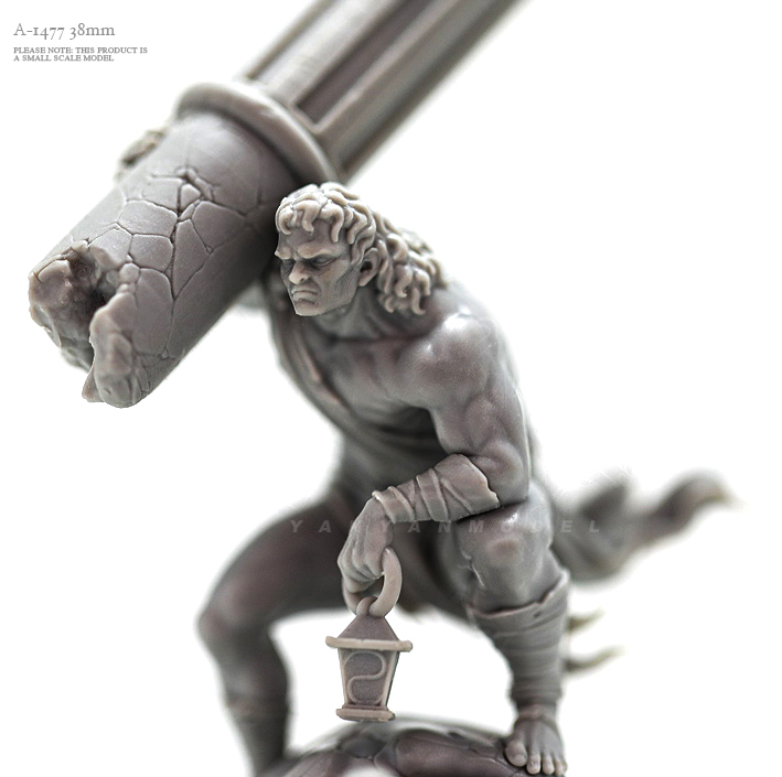38mm Resin model kits figure b - огляд і ціна Gold 6138